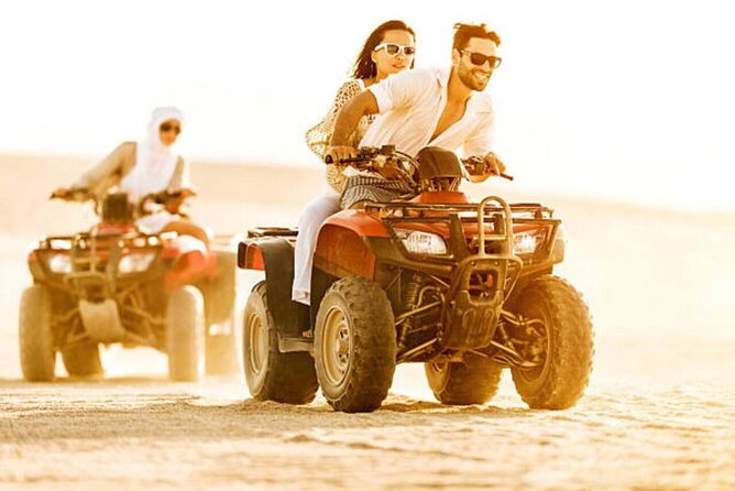 Hurghada: Quad, Jeep, Camel and Buggy Safari with BBQ Dinner - The drive into the Sahara