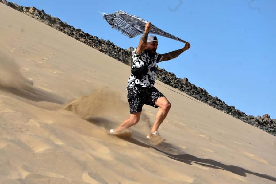 Hurghada: Red Sea Desert Quad Biking Tour & Sand Mountain - The Sand Mountain Stop