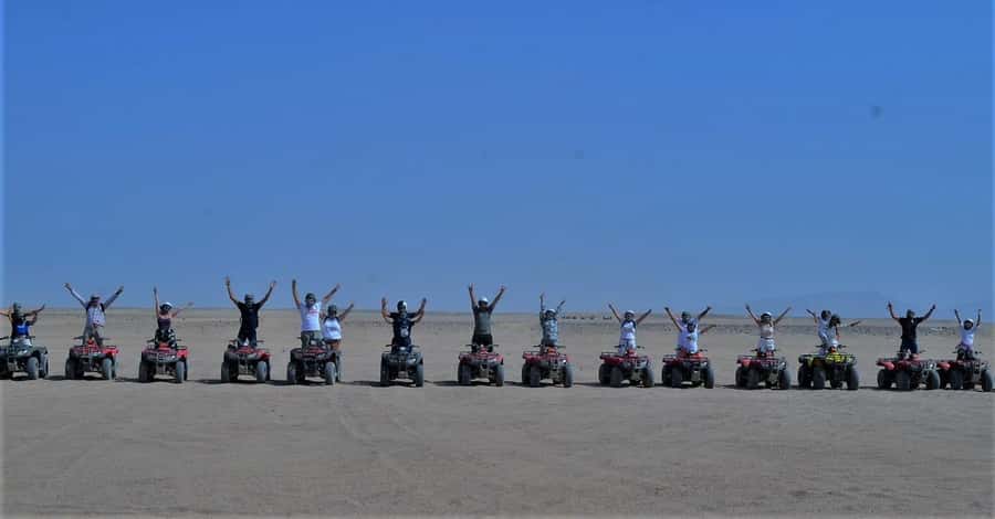 Hurghada: Red Sea Desert Quad Biking Tour & Sand Mountain - The Ride Back and Hotel Drop-Off