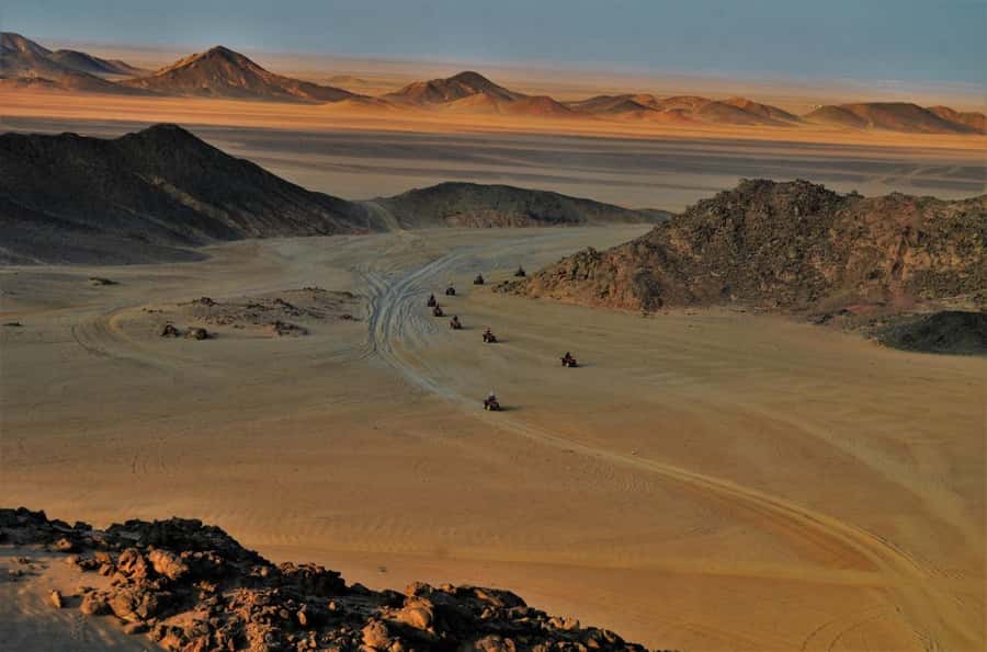 Hurghada: Red Sea Desert Quad Biking Tour & Sand Mountain - Choosing Sunrise, Morning, Afternoon, or Sunset