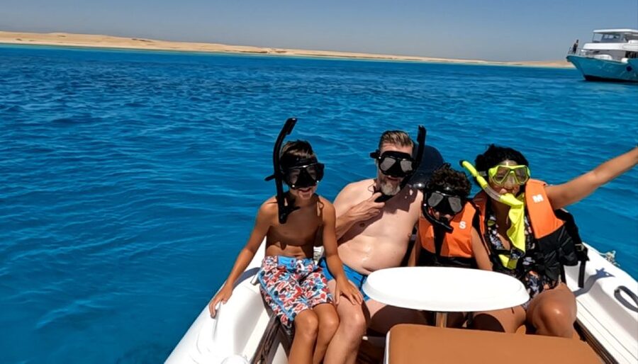 Hurghada: Safari ATV Quad & Speedboat to Orange bay island - The return to Hurghada