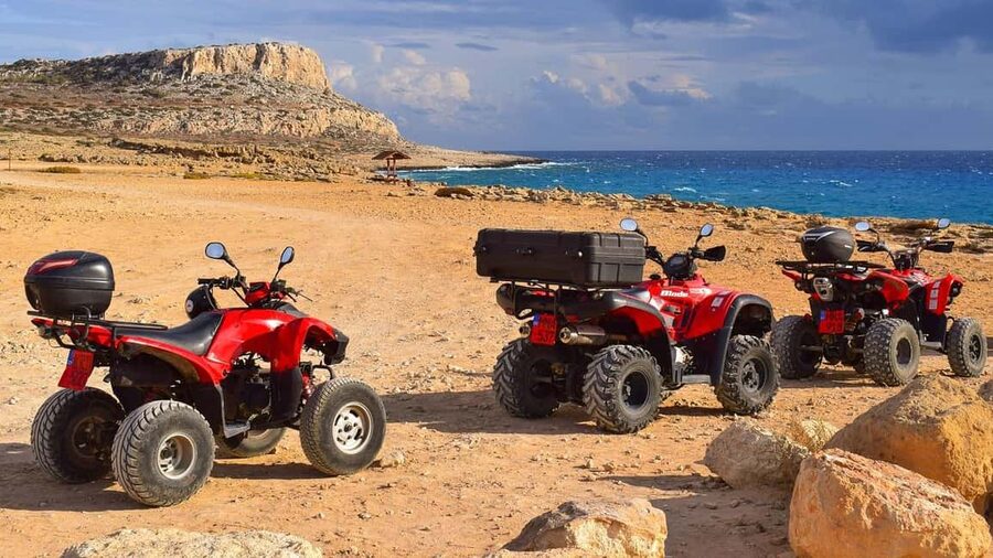 Hurghada: Sea and Mountains Quad or Buggy Family Tour - The buggy ride and the falcon house stop