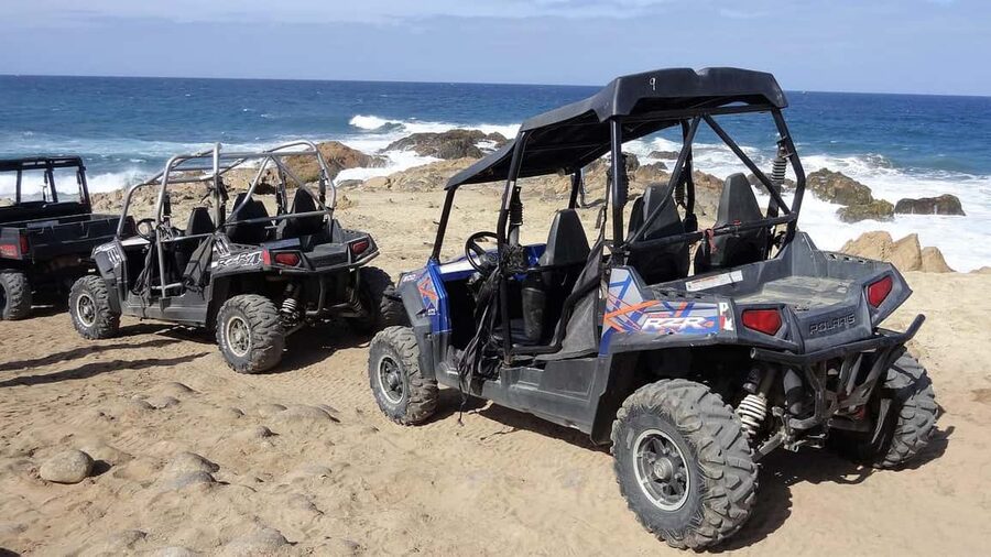 Hurghada: Sea and Mountains Quad or Buggy Family Tour - Camel riding, desert photos, and the panorama stop
