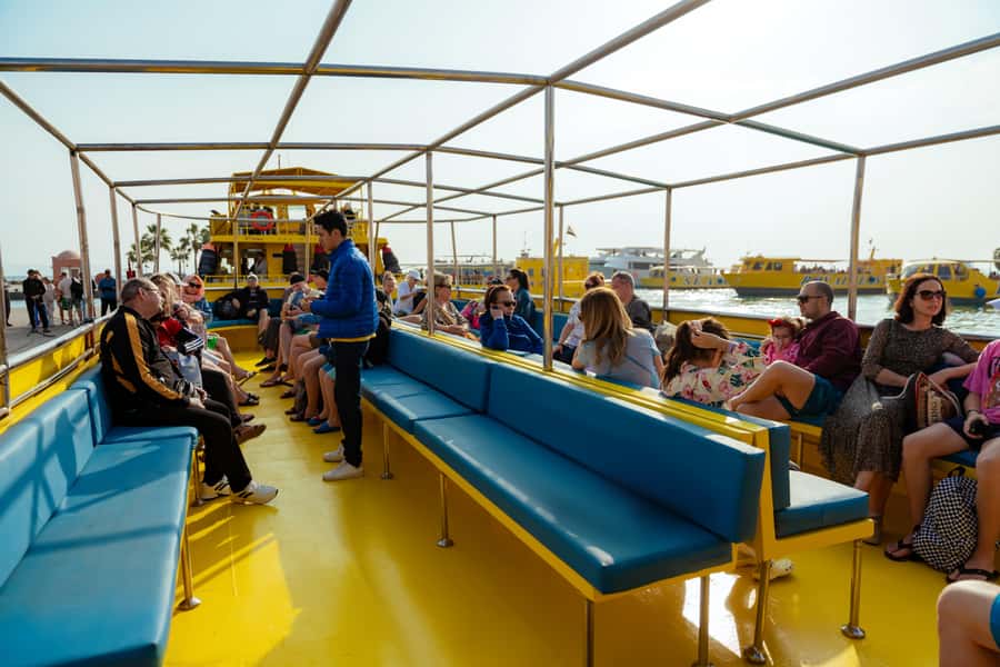 Hurghada: Semi-Submarine Boat Tour w/ Snorkeling & Transfer - Boarding at Hurghada Marina