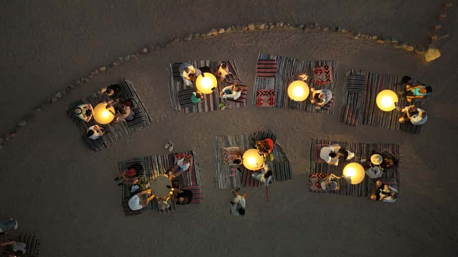 Hurghada: Star Stargazing Desert Adventure by Jeep & Dinner - An oasis, farm animals, and a closer look at desert life