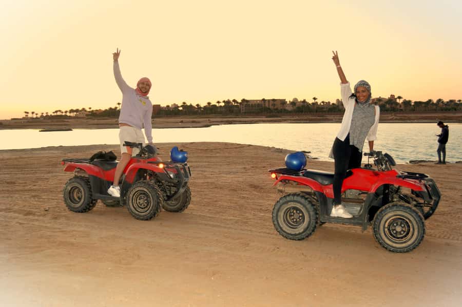Hurghada: Sunrise Quad Bike, Camel and Oriental Breakfast - Practical value at about $10 per person