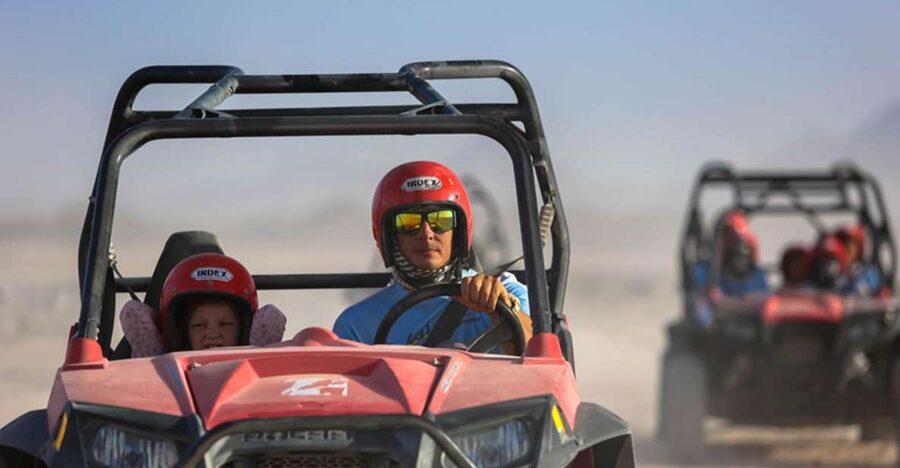 Hurghada: Sunset Desert Safari by Dune Buggy - Villages, Bedouin-style stops, and extra activities