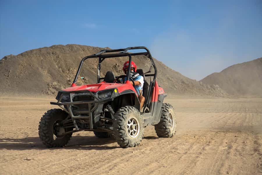 Hurghada: Sunset Desert Safari by Dune Buggy - How much value do you get for $96?