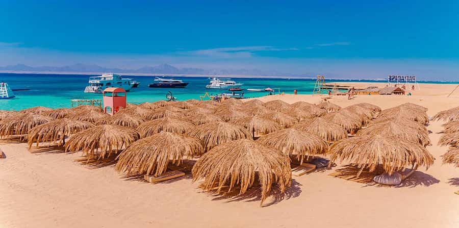 Hurghada: Sunset Hula Hula Island W/ Snorkeling & Lunch - Choosing between the morning and sunset yacht trips