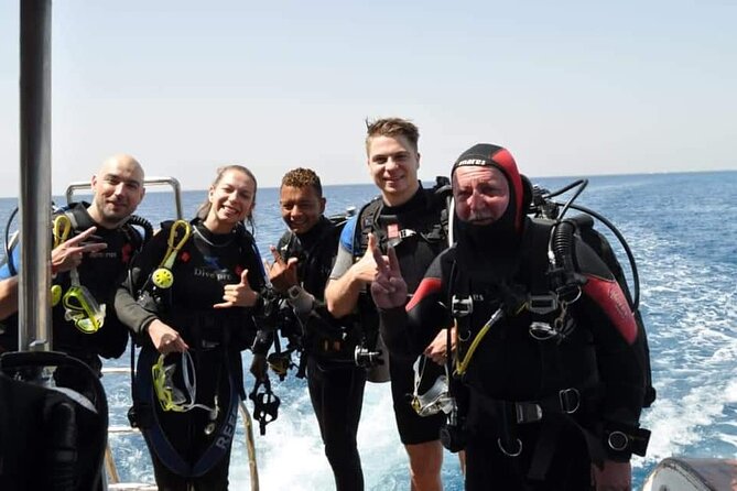 Intro Diving 2 Stops For Beginners with Pick-up and Lunch - Hurghada - Safety, staff, and the beginner experience