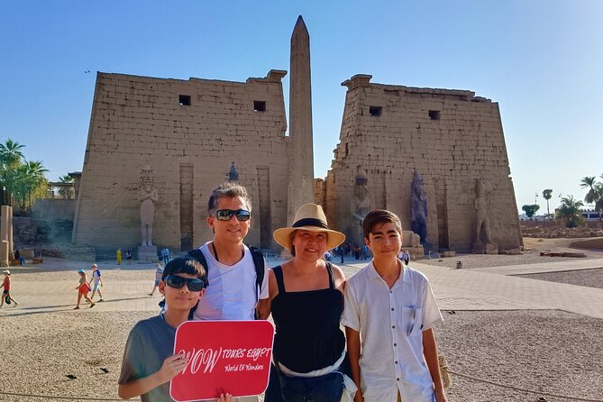 Luxor Day tour from Cairo by Flight - A quick stop at the Colossi of Memnon