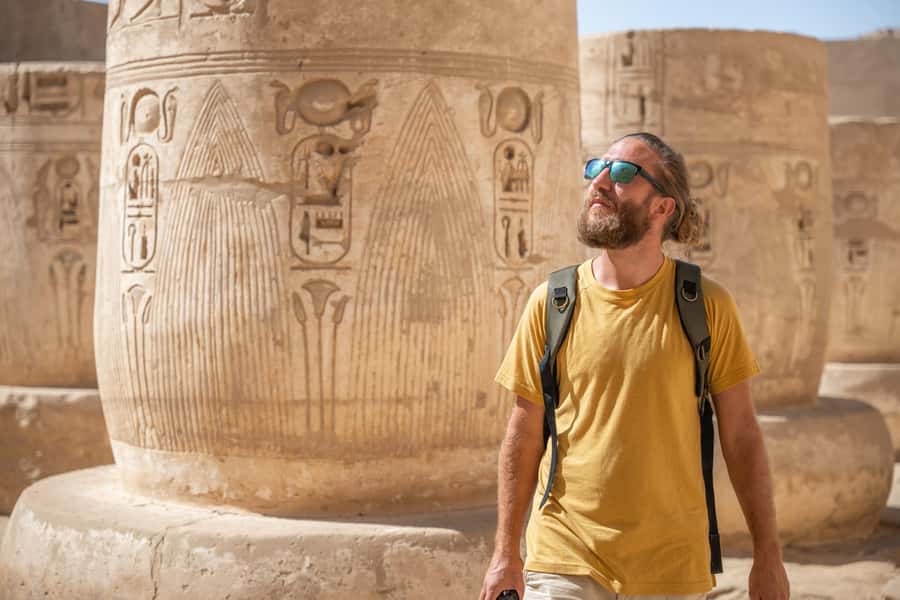 Luxor: Hot Air Balloon & Private tour to West bank and Lunch - Medinet Habu and the gateway of Ramses III