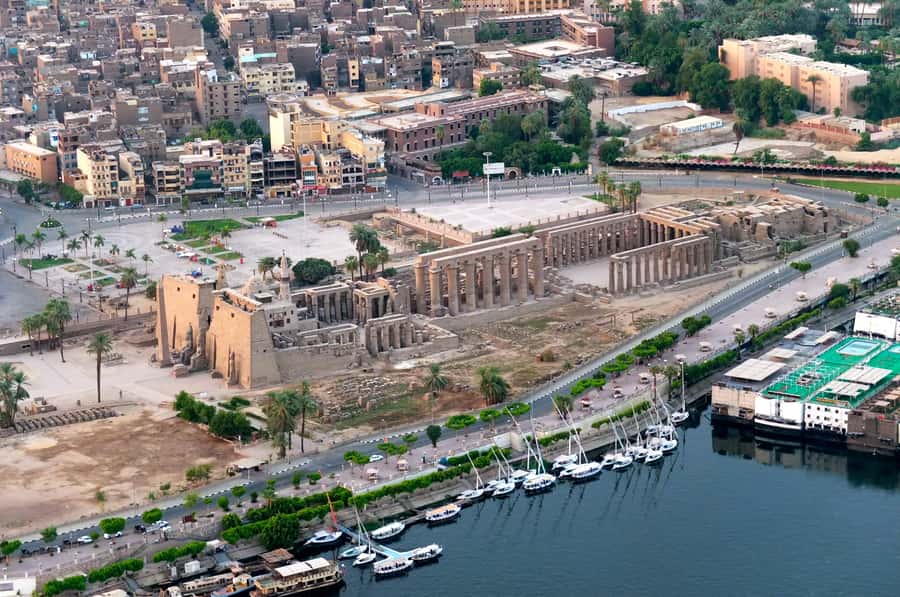 Luxor: Hot Air Balloon Ride with Full-Day Sights Tour - The west bank: tombs, terraces, and giant stone figures