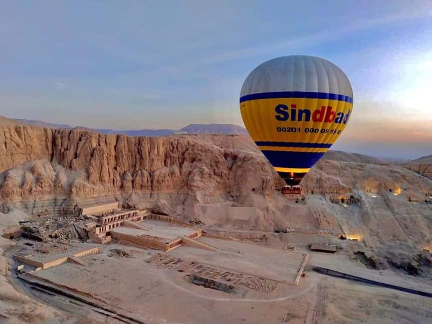 Luxor: Morning Hot Air Balloon Ride - Why Luxor looks different from a balloon