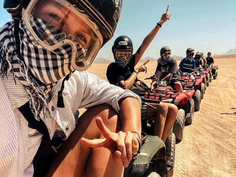 Luxor: Quad Bike Safari Experience - Learning the quad bike basics in ten minutes