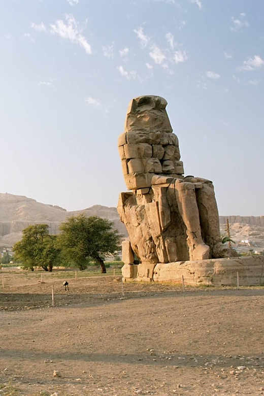 Luxor: Valley of The Kings and Hatshepsut Temple Day Trip - The Colossi of Memnon, a short but memorable stop