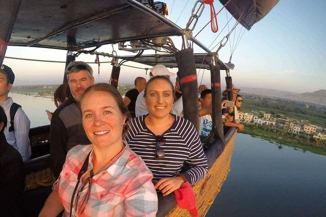 Luxury Hot Air Balloon Riding in Luxor - Flying above the Nile River Valley