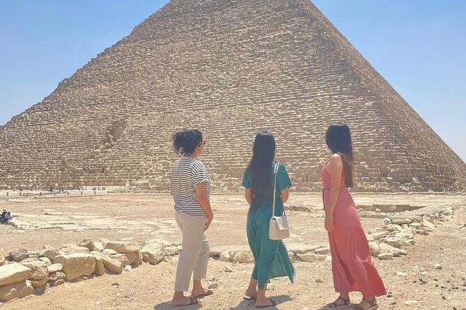 Luxury Private Tour Giza pyramids ,Sphinx ,Camel Rid and Lunch - The camel ride: 15 minutes of desert atmosphere