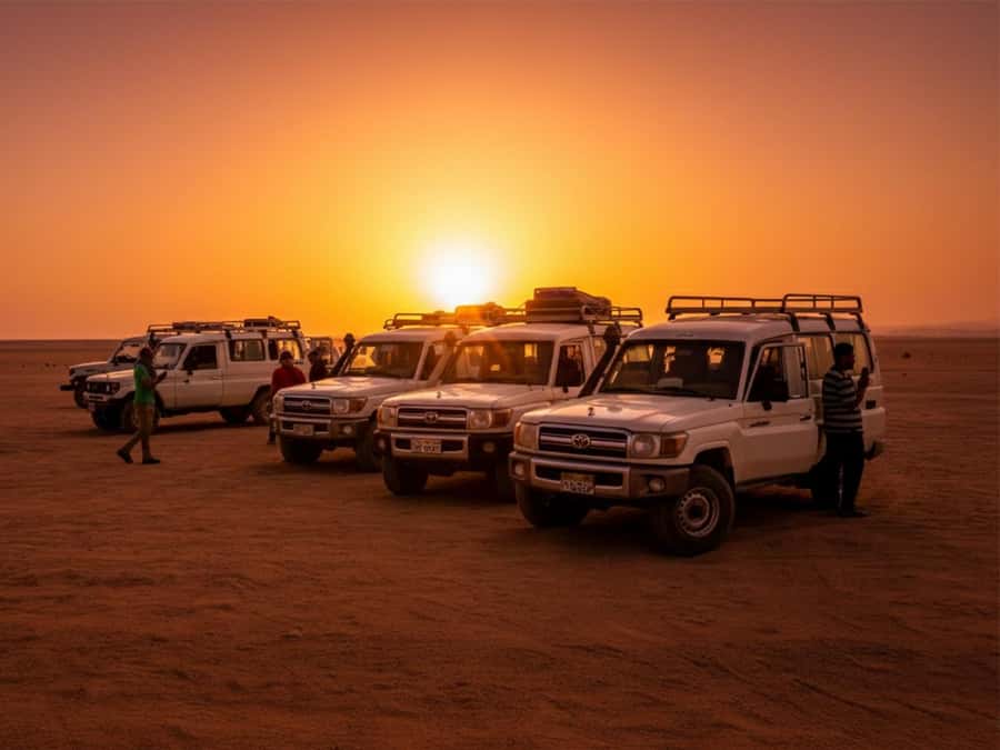 Makadi Bay: Mega Tour Jeep, ATV, Buggy, Camel, Dinner & Show - What this Makadi Bay desert trip is really like