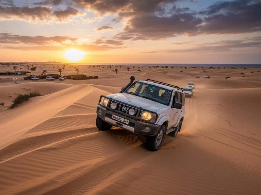 Makadi Bay: Mega Tour Jeep, ATV, Buggy, Camel, Dinner & Show - Buggy riding and the open desert