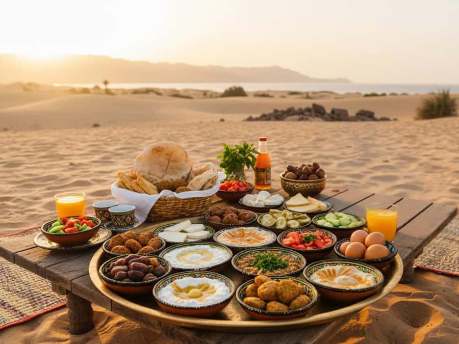Makadi Bay: Sunrise Quad & Traditional Oriental Breakfast - Two hours across dunes, valleys, and open sand