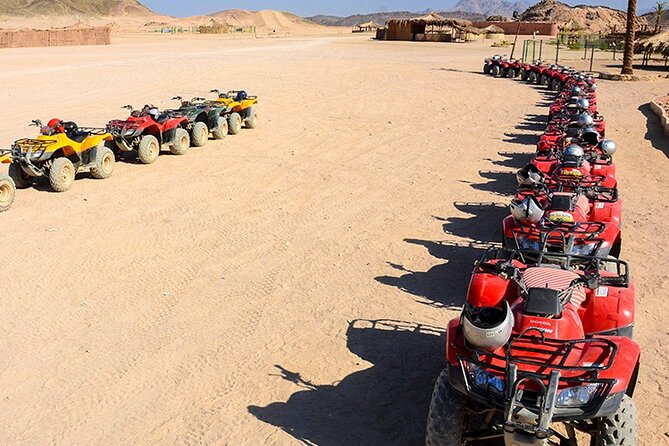 Makadi Bay: Sunset Quad & ATV Adventure & Seaview - Transport from Makadi Bay, Hurghada, and farther resorts