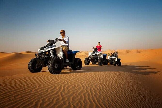 Makadi Seaside and Desert: 2h Quad Bike Adventure - A short safety briefing before the engines start