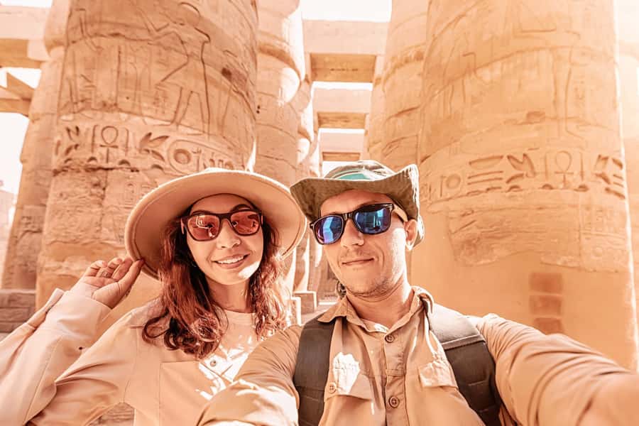 Marsa Alam : Over Day Tour to Luxor & Balloon Ride & Felucca - The sunrise balloon flight over Luxor