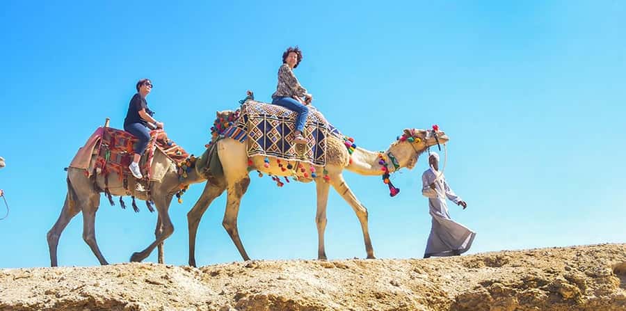 Marsa Alam: Sea and Desert Camel Riding Tour - What happens at the desert base