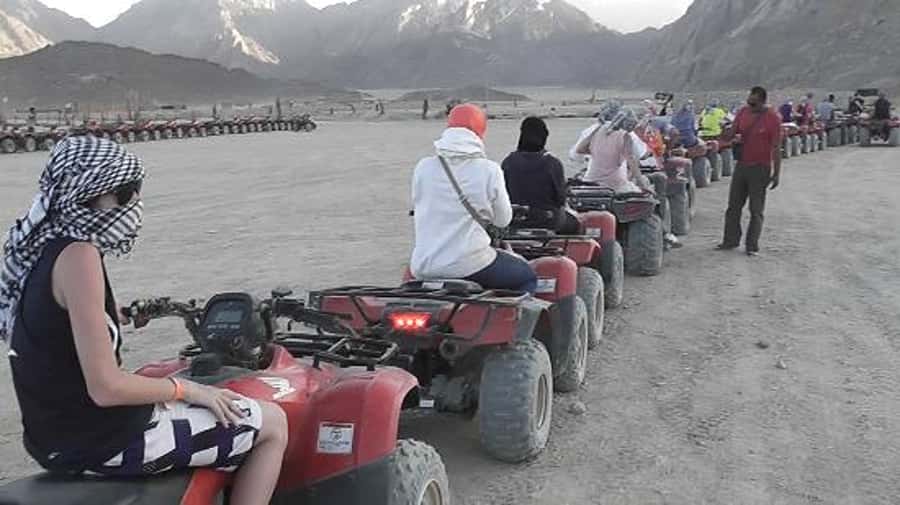Morning Trip: Desert Safari Riding a Speed Quad Bike, Pickup - The return ride and hotel drop-off