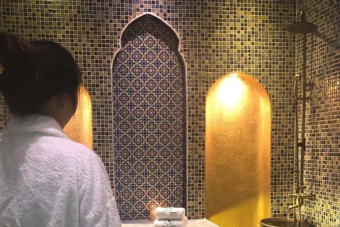 Moroccan Bath with Full Body Massage, Sauna & Jacuzzi _ Hurghada - The Moroccan soap, loofa, and exfoliation