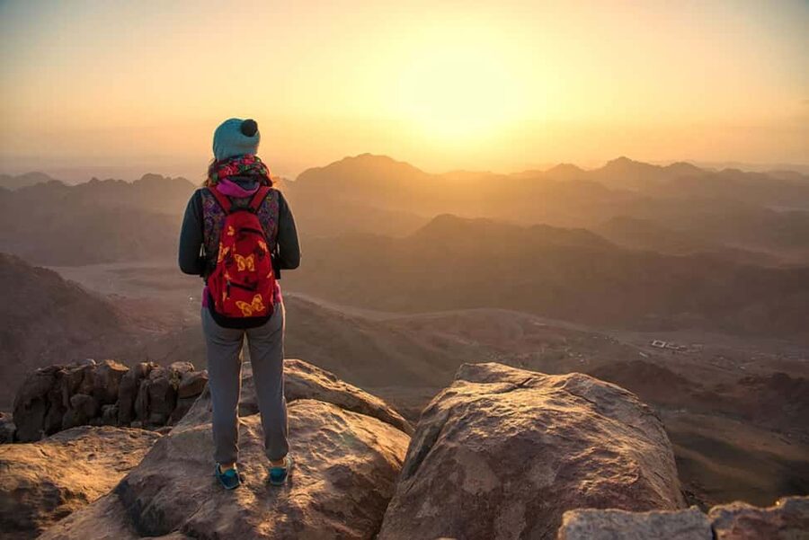 Moses Mountain & Saint Catherine from Dahab - Starting the Mount Sinai climb near midnight