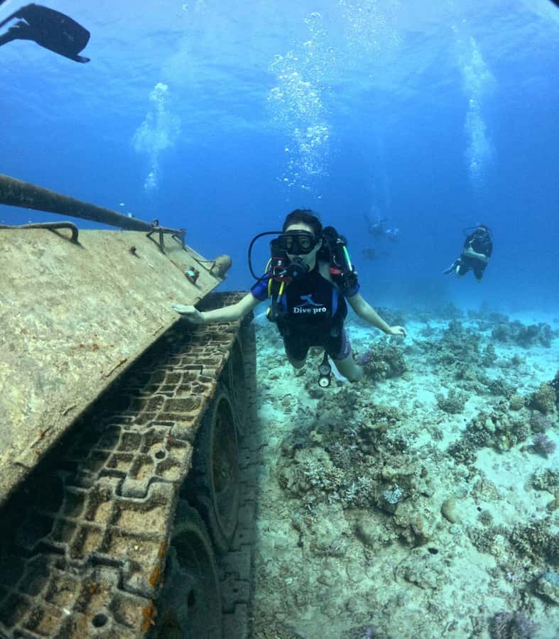 Museum Diving Experience in the Red Sea - Briefing, equipment, and the first underwater site