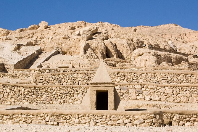 Nefertari and King Tut's Tombs, Hatshepsut and More in Luxor - Hatshepsut’s temple below the cliffs