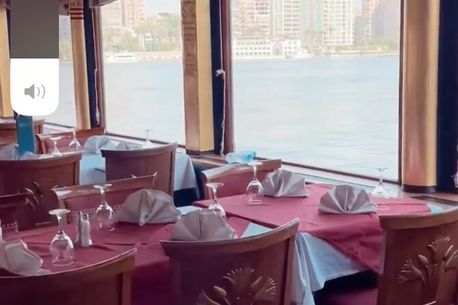 Nile Dinner Cruise in Cairo With Belly Dancing and Transfer - Belly dancing, Arabic music, and the Tanoura show