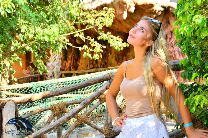 Official Account: Hurghada Grand Aquarium Entrance Tickets - The touch tank and rope bridge