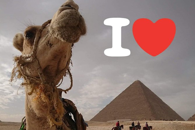 One Package Camel Ride with Giza Pyramids and Egyptian Museum Tour in Cairo - Food, drinks, and the real price