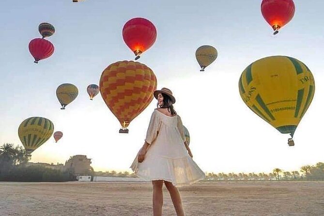 One Package Hot Air Balloon with Best of Luxor Full Day Tour - Karnak’s giant columns and sacred precinct