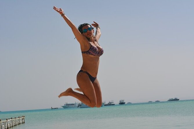 Orange Bay Adventure Snorkeling, Water Sports & Lunch - Hurghada - The crew shapes the whole day