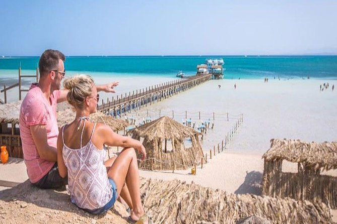 Orange bay Island and Parasailing, Snorkeling, & Water Sports, Lunch - Hurghada - Parasailing and other water sports