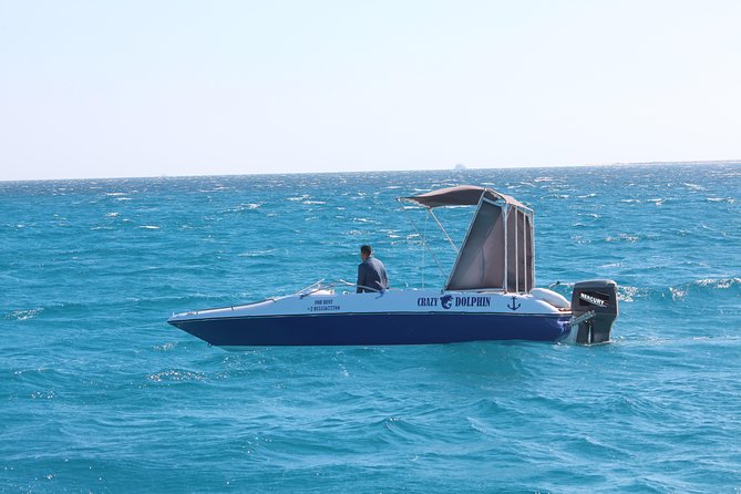 Orange Bay Island By Private Speedboat & snorkeling & Water Sport - Hurghada - Snacks and cold drinks keep the outing easy