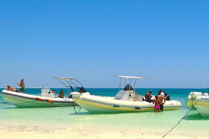 Orange Bay Island By Speedboat - Arriving at Orange Bay on Giftun Island