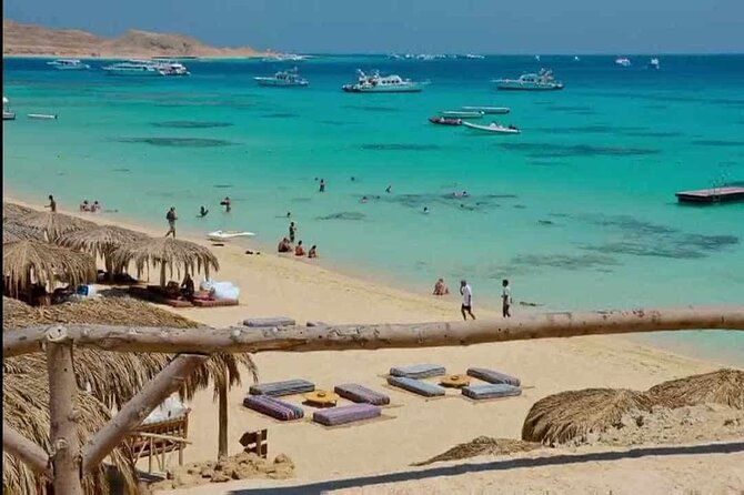 Orange Bay Island Full Day Trip And Water Sport With Lunch - Hurghada - Two guided snorkeling stops in the Red Sea
