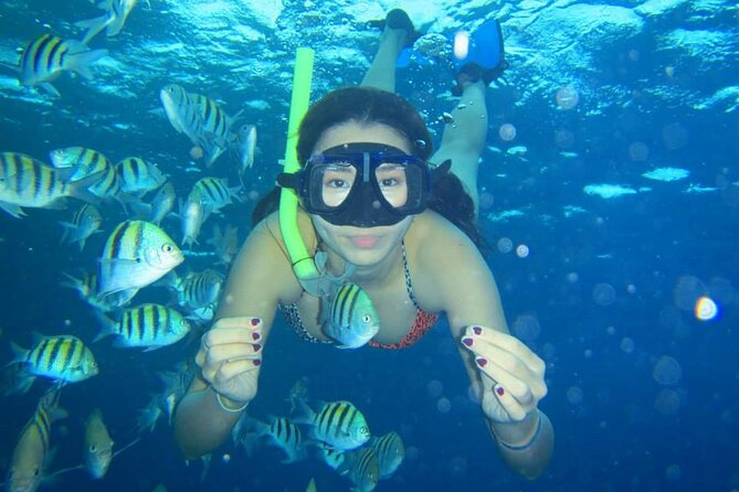 Orange Bay Island Luxury Boat With Lunch & Water Sport - Hurghada - Banana boats, quadra rides, and life jackets