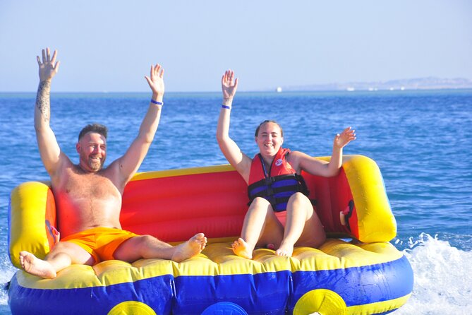 Orange Bay Island Snorkeling Sea Trip, Water Sports in Hurghada - Lunch, Drinks, and Time Back on Amira