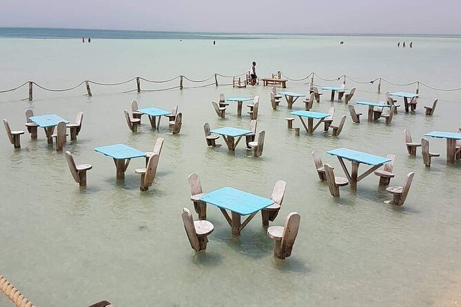 Orange Bay Island Snorkeling with Lunch & Water Sports - Hurghada - Crew Service And Safety On A Shared Boat