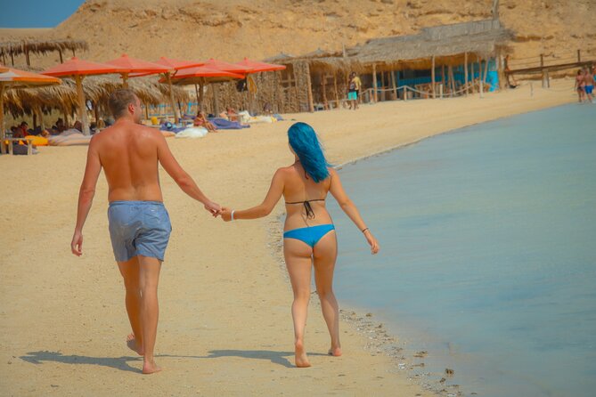 Orange Bay & Parasailing & Water sports & Snorkeling- Hurghada - Buffet lunch, water, and soda