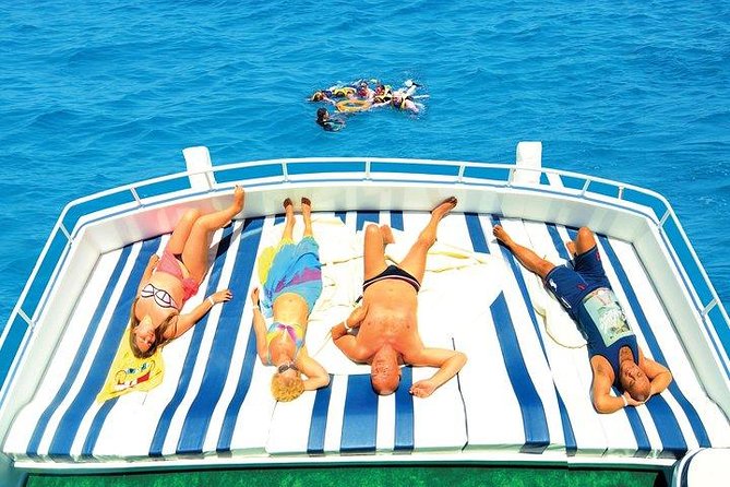 Orange Bay Snorkeling Sea Trip & Water Sports Banana boat & Quadra -Hurghada - Guided snorkeling in the Red Sea