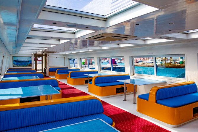 Panorama Semi Submarine Tour & Snorkeling Sea Trip With Transfer - Hurghada - Cruising toward the coral spot