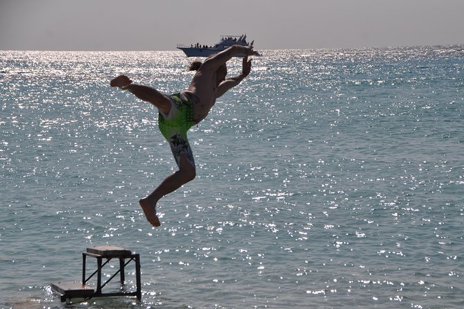 Paradise Island With Water Sports and Lunch Sea Trip, Parasailing - hurghada - Parasailing gives the day its extra lift